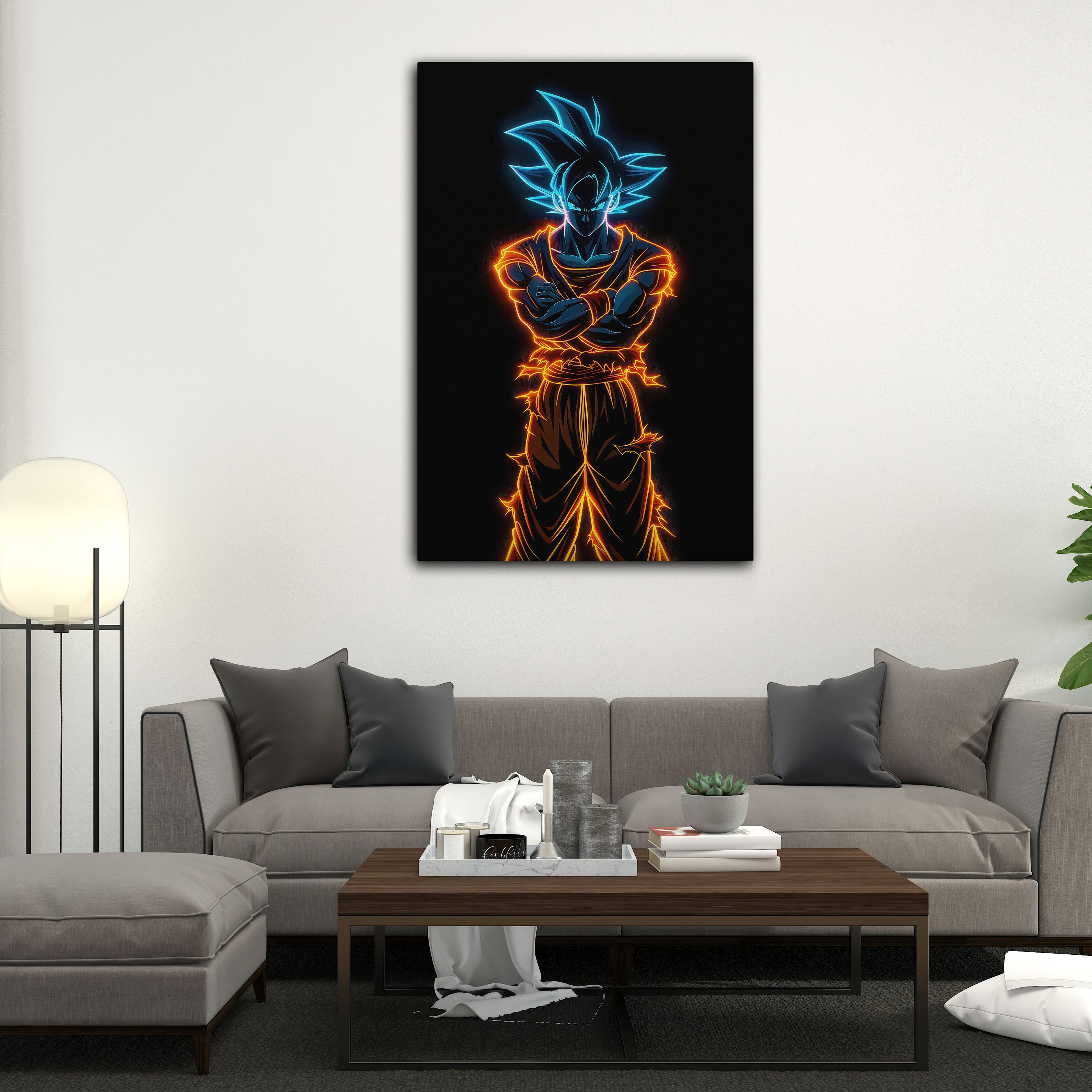 Son Goku Dragon Ball Z Kanvas Tablo