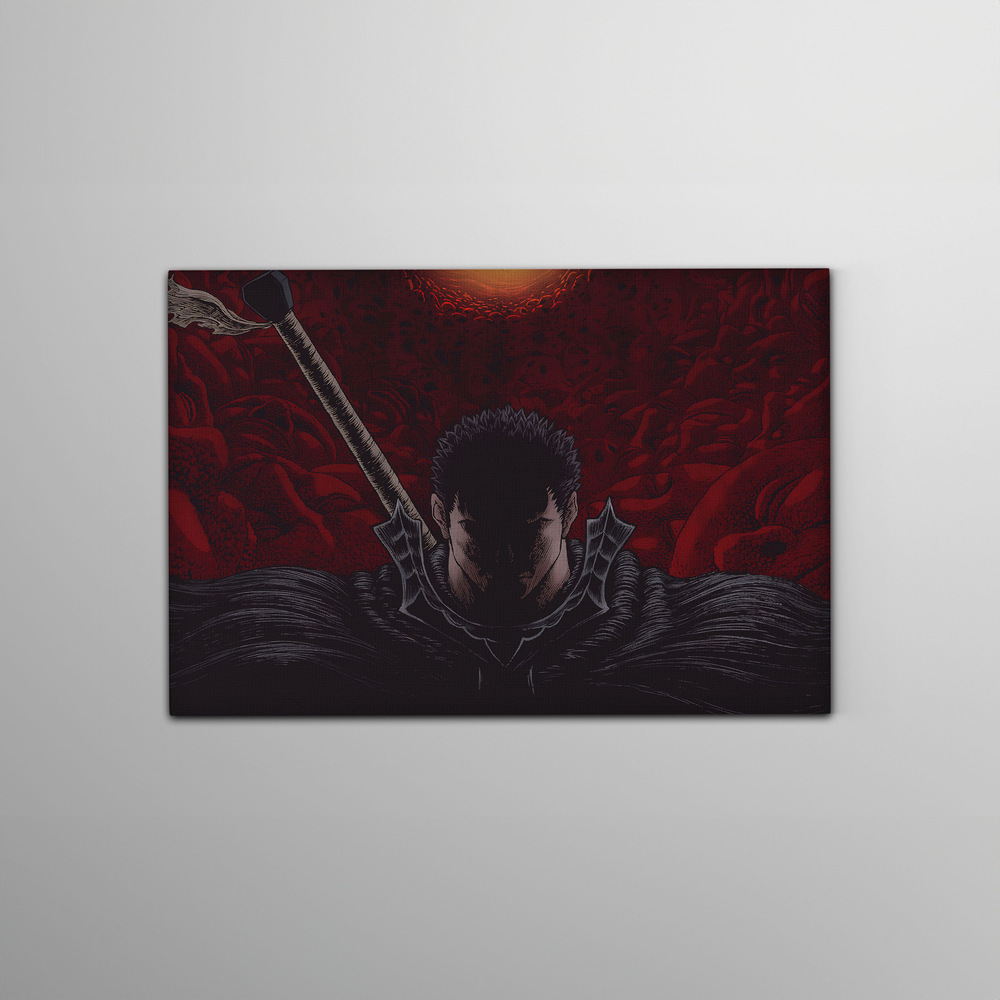 Berserk Guts Kanvas Tablo