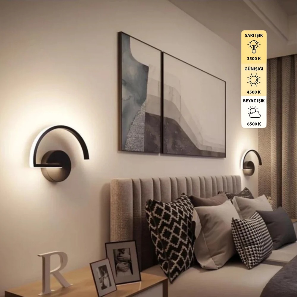 Moon İç Mekan LED Aplik