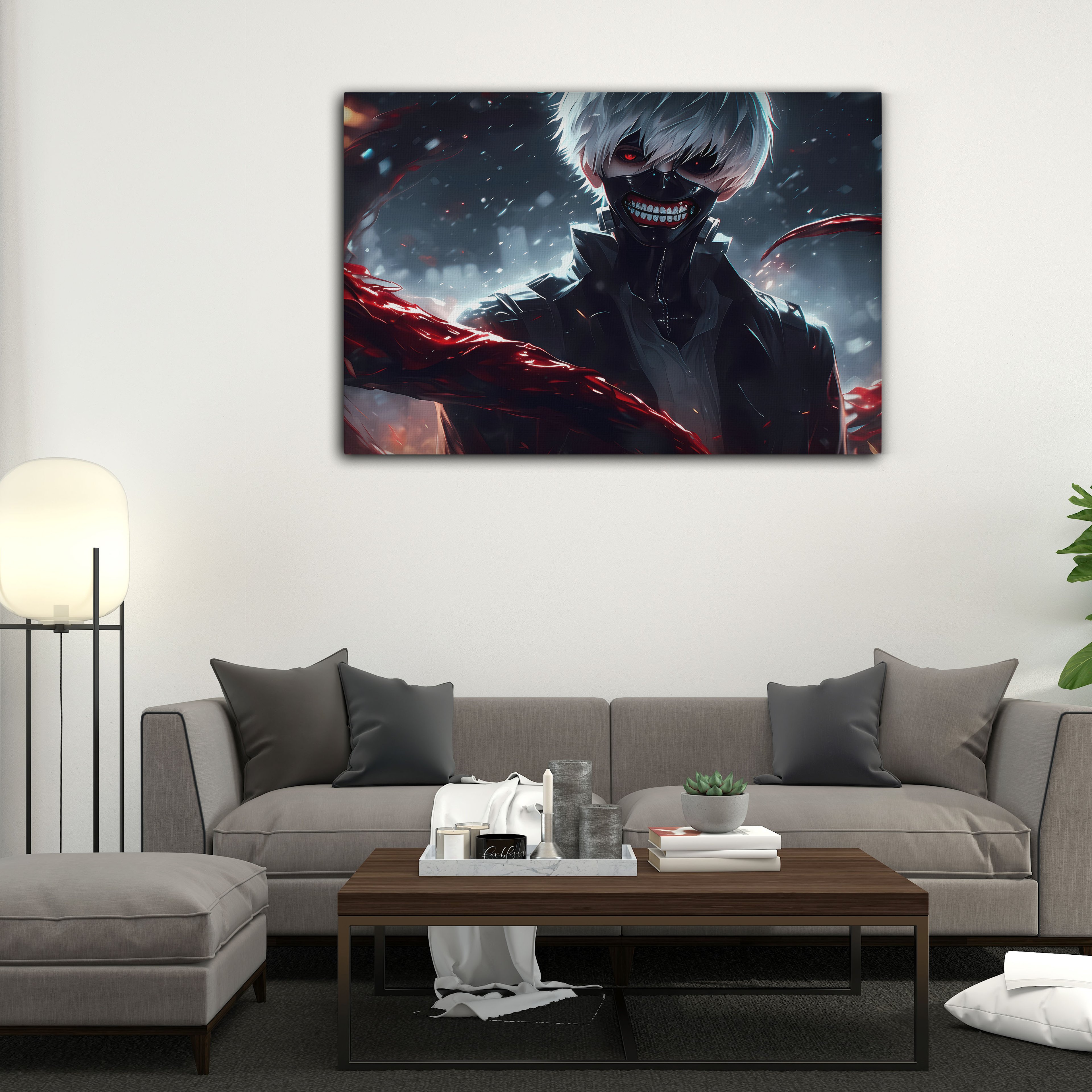 Ken Kaneki Tokyo Ghoul Kanvas Tablo