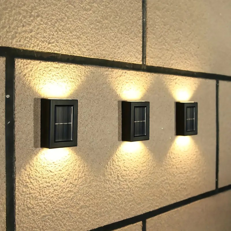 TinySol Solar Bahçe Duvar Aydınlatma Güneş Enerjili Dekoratif Balkon Aydınlatması