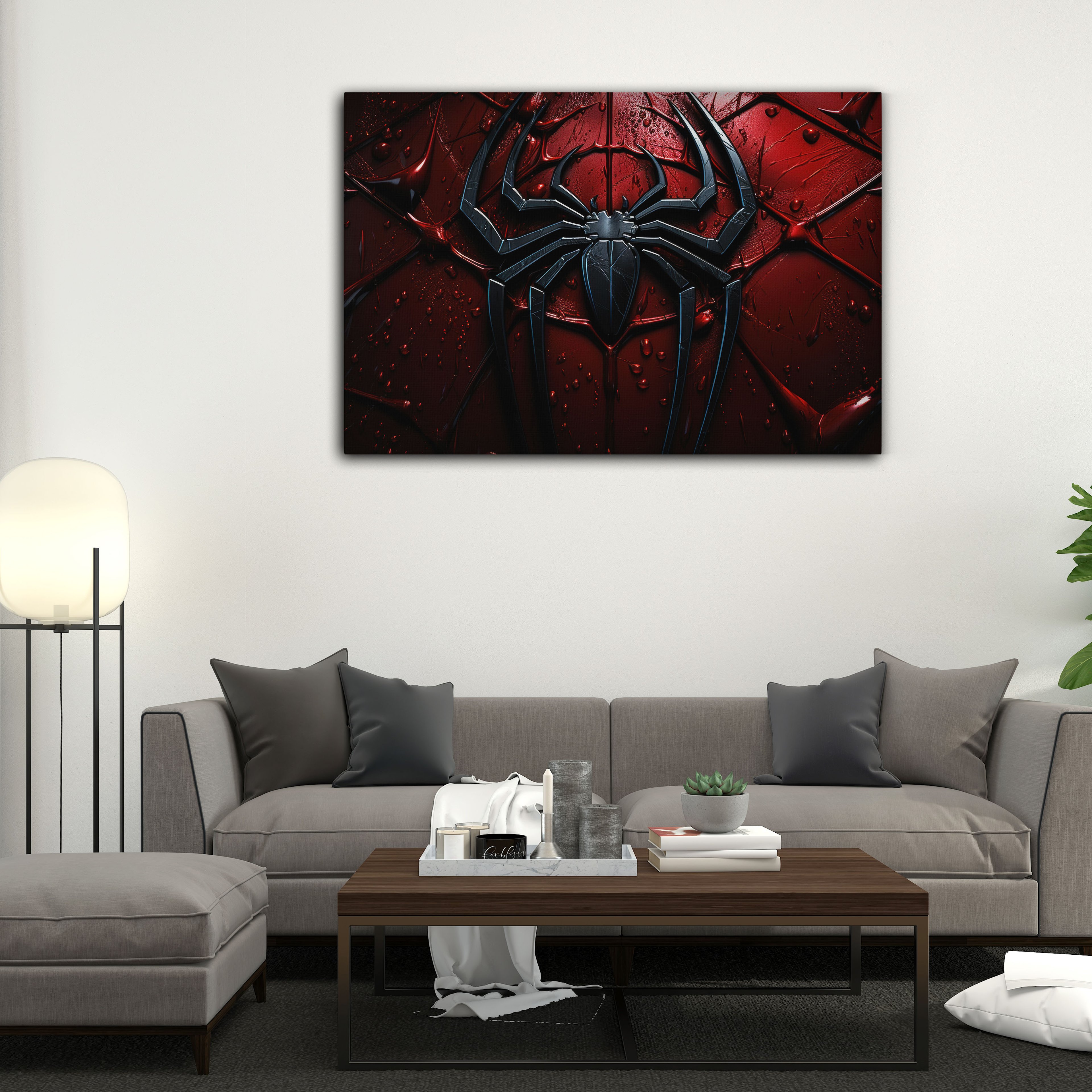 Spider-Man Logo Kanvas Tablo