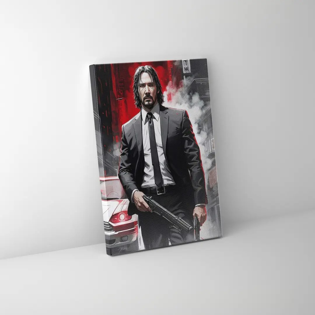 John Wick Efsanesi Kanvas Tablo