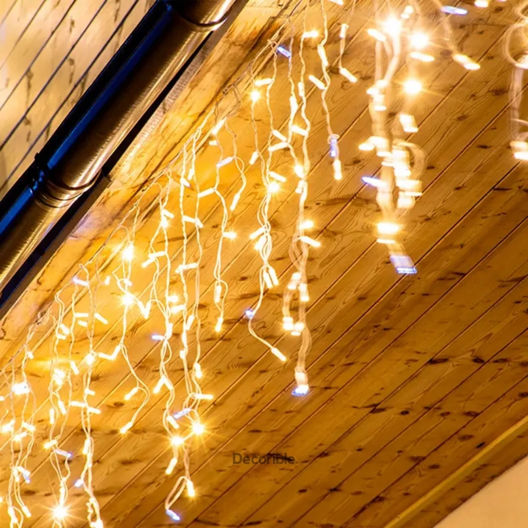 Fringed Saçak Led Dış Mekan Sarkıt Led Dekorasyon 2 Metre