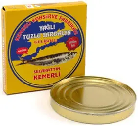 Selahaddin Kemerli sardalya, tuzlu balık