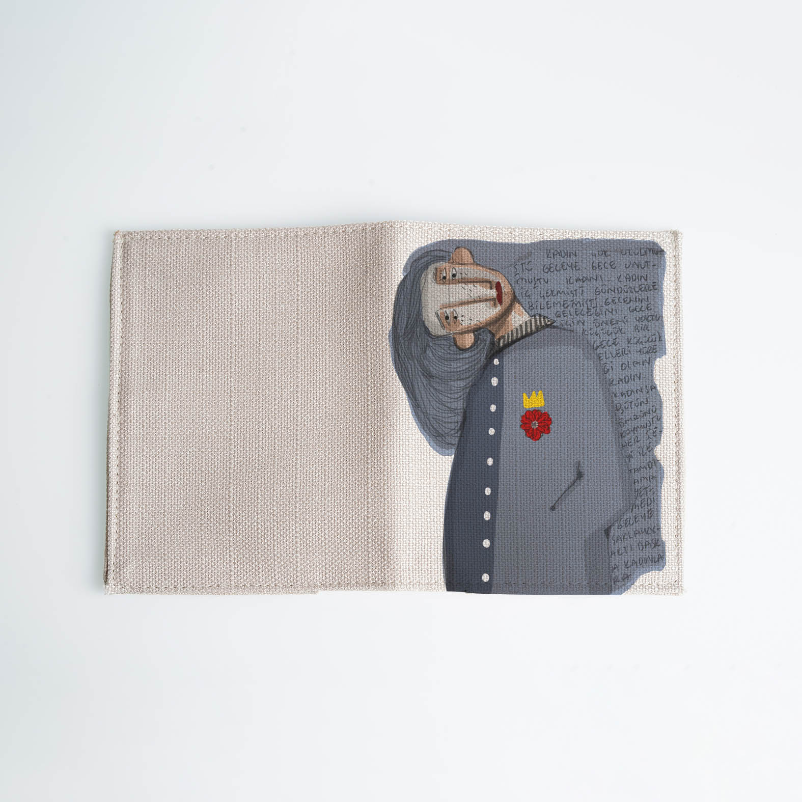 kadın çok üzülmüştü geceye