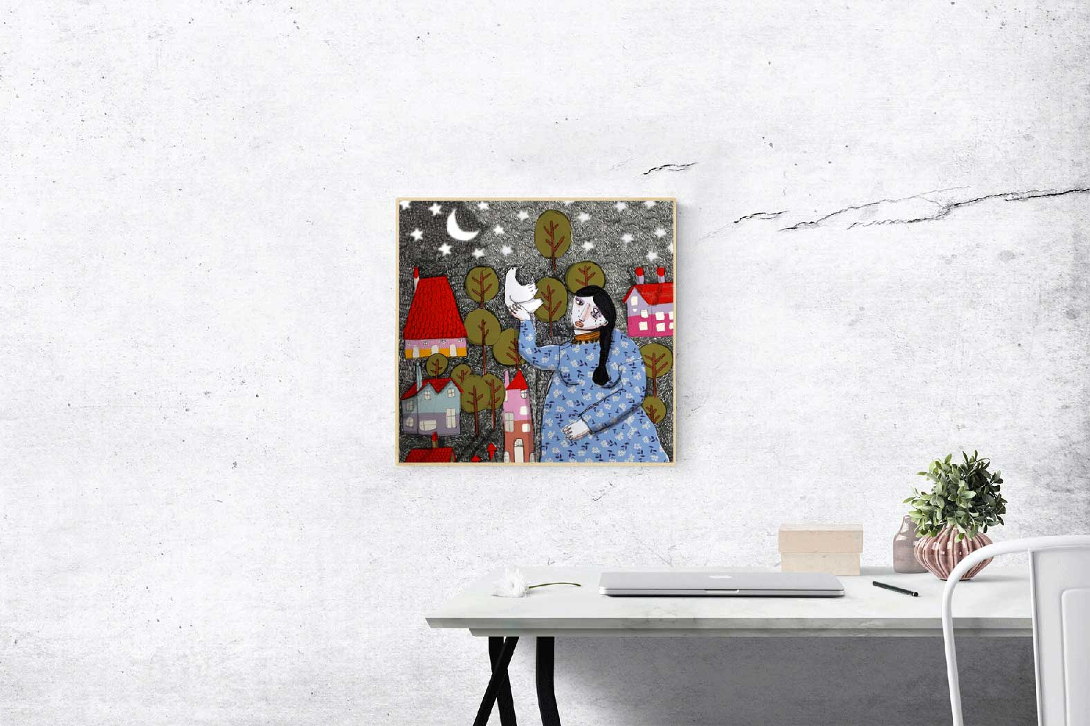 Hopes and dreams always come out at night, darkness has a connection with hope