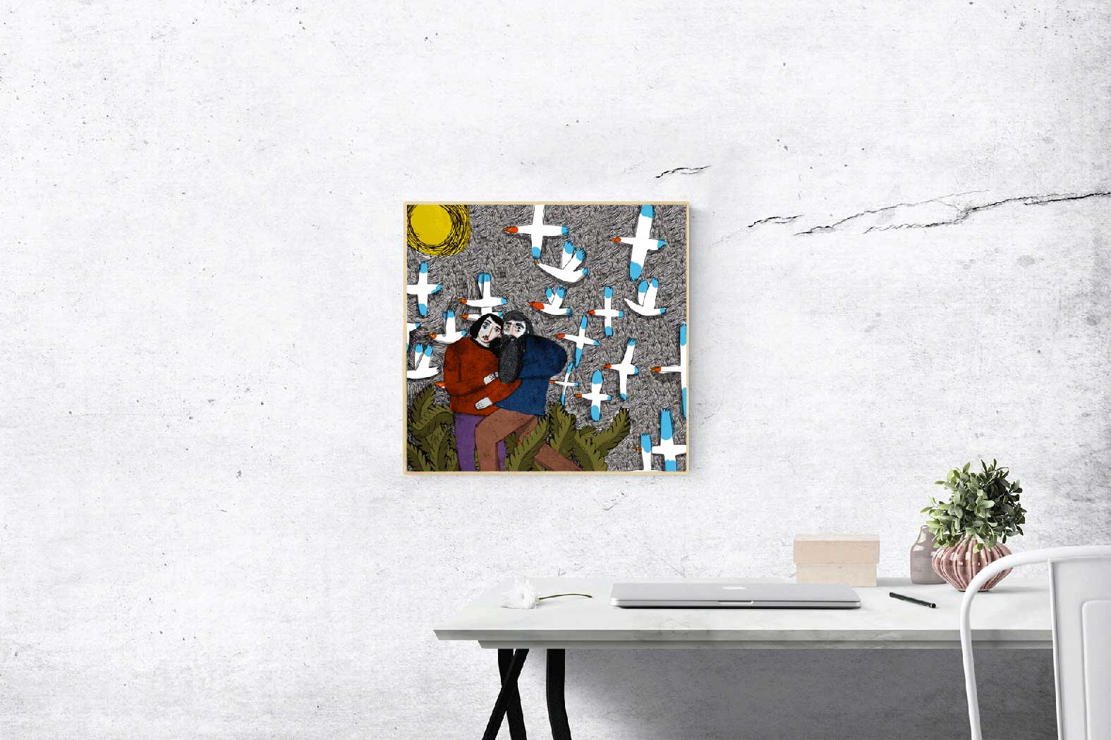 We go to other seasons like birds