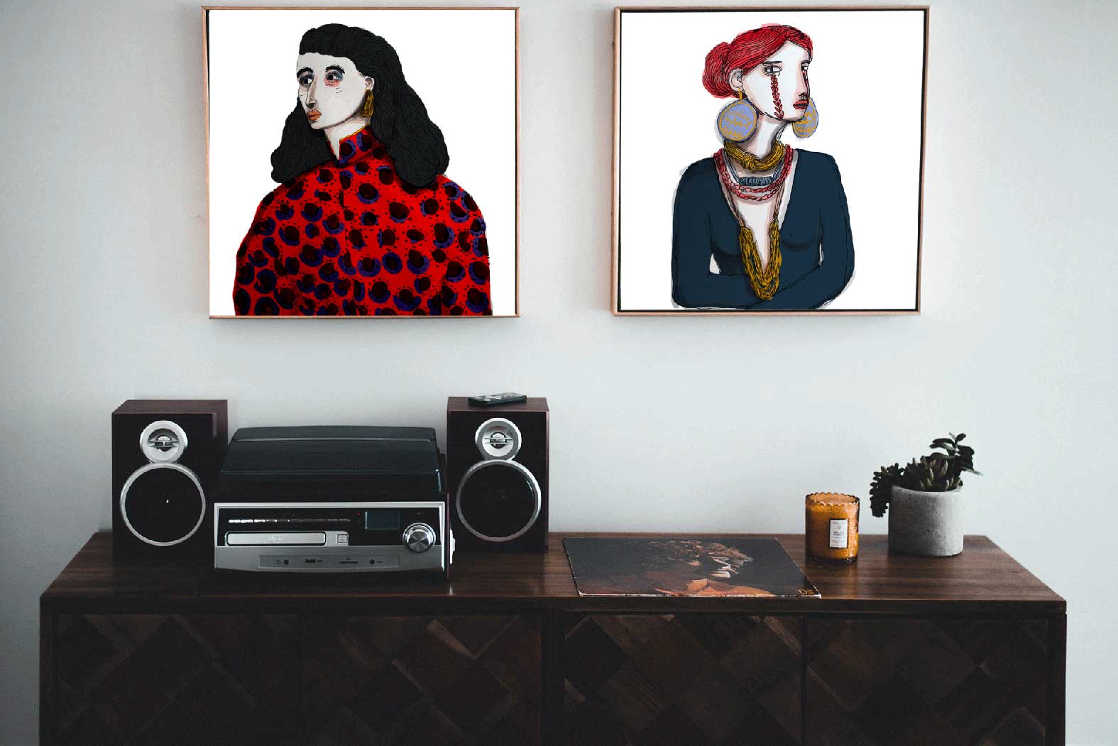 After a calm morning