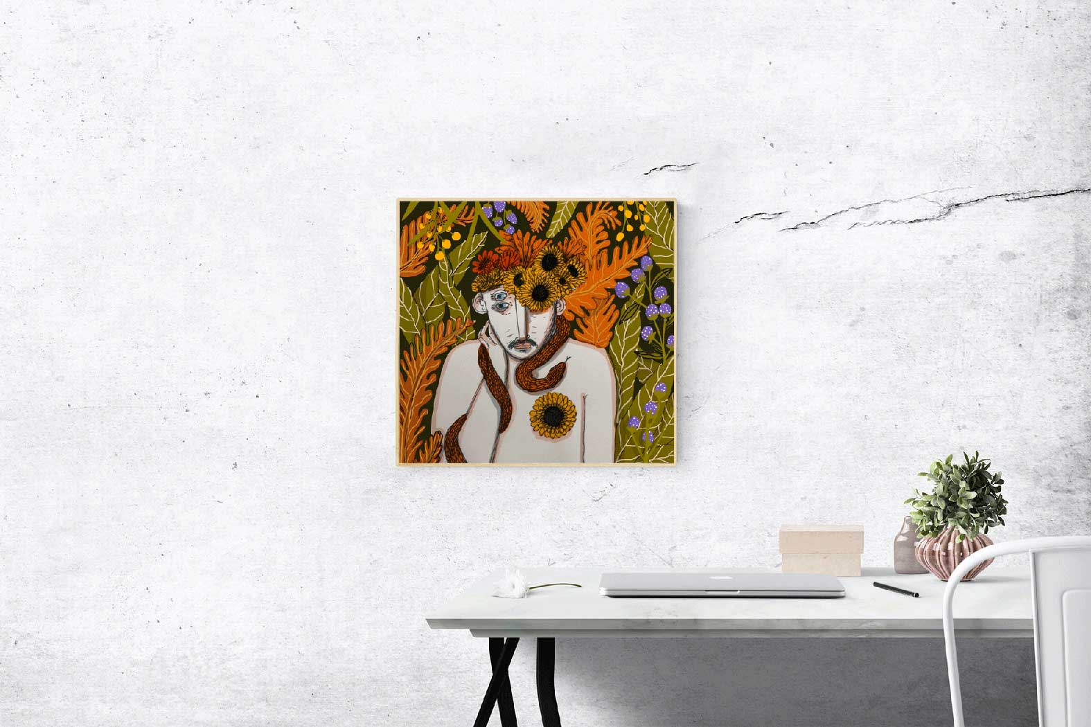 insan kendine başka bakar