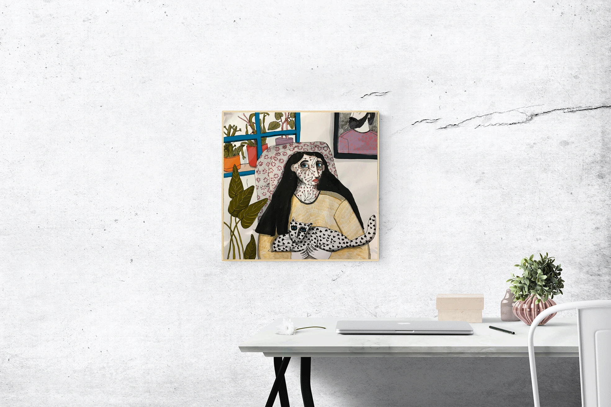 A more fragile heart when there's no one to say hello