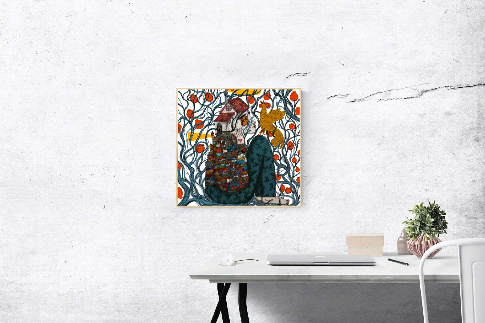 insan yalnızlaştıkça kendi oluyor