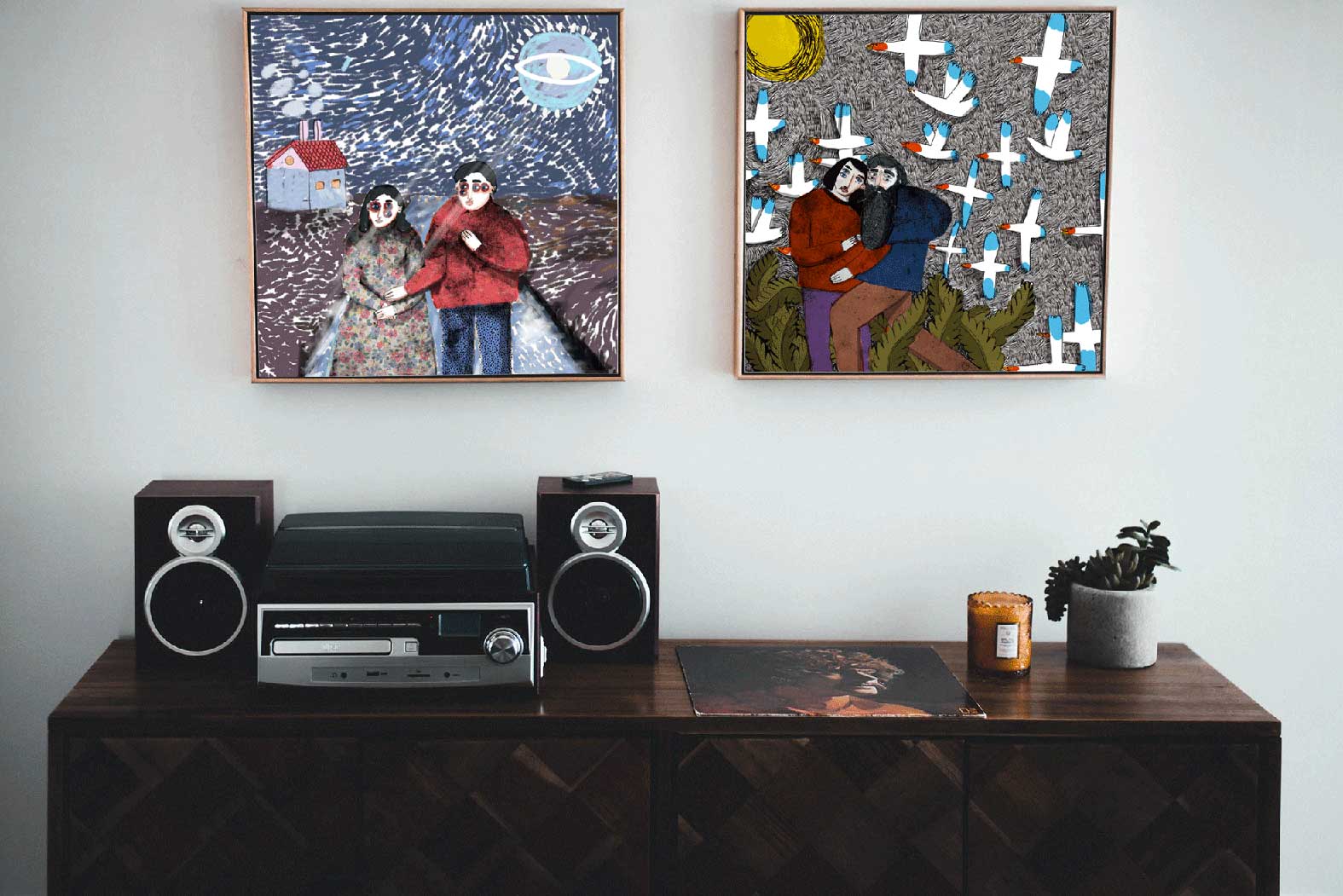 We go to other seasons like birds