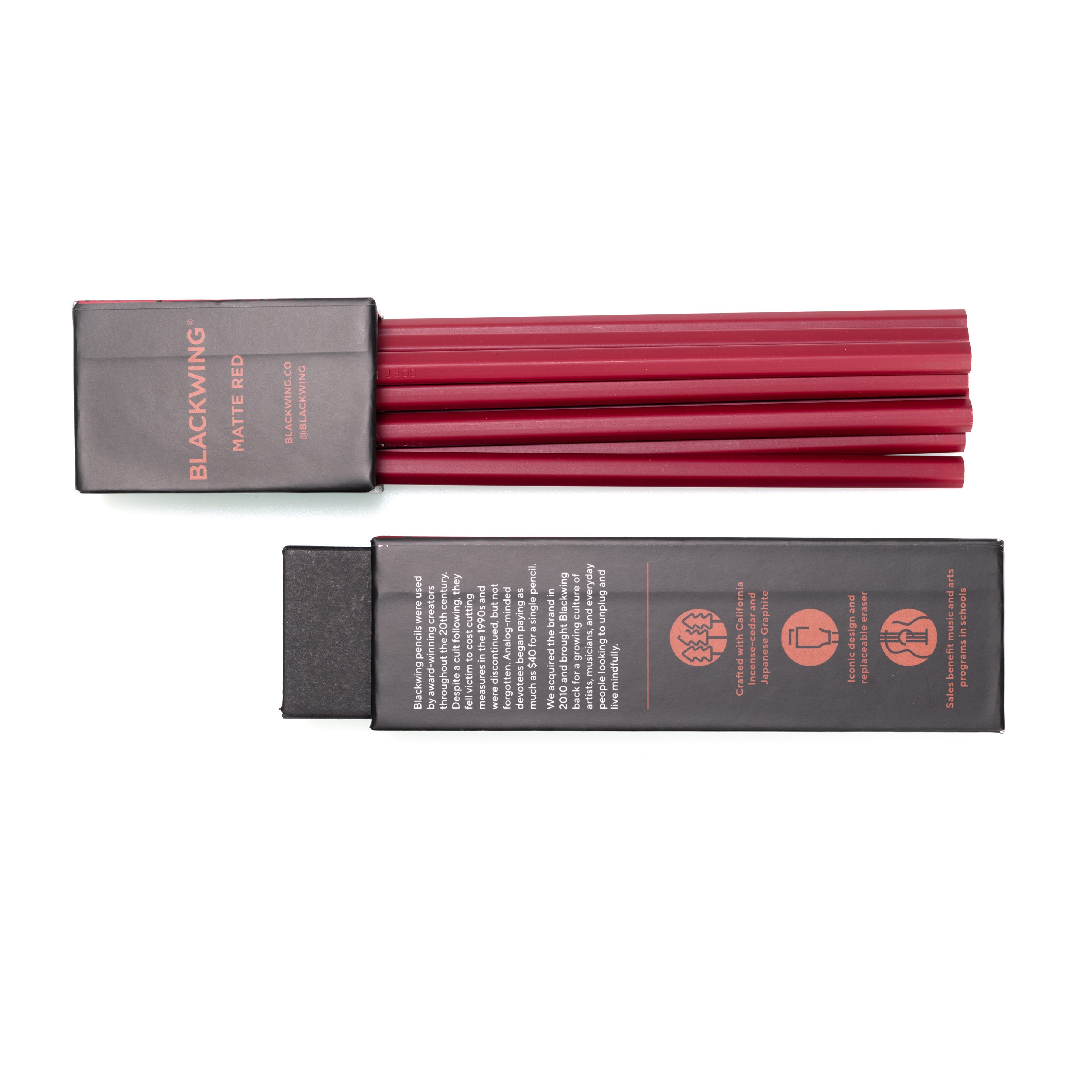 blackwing matt red