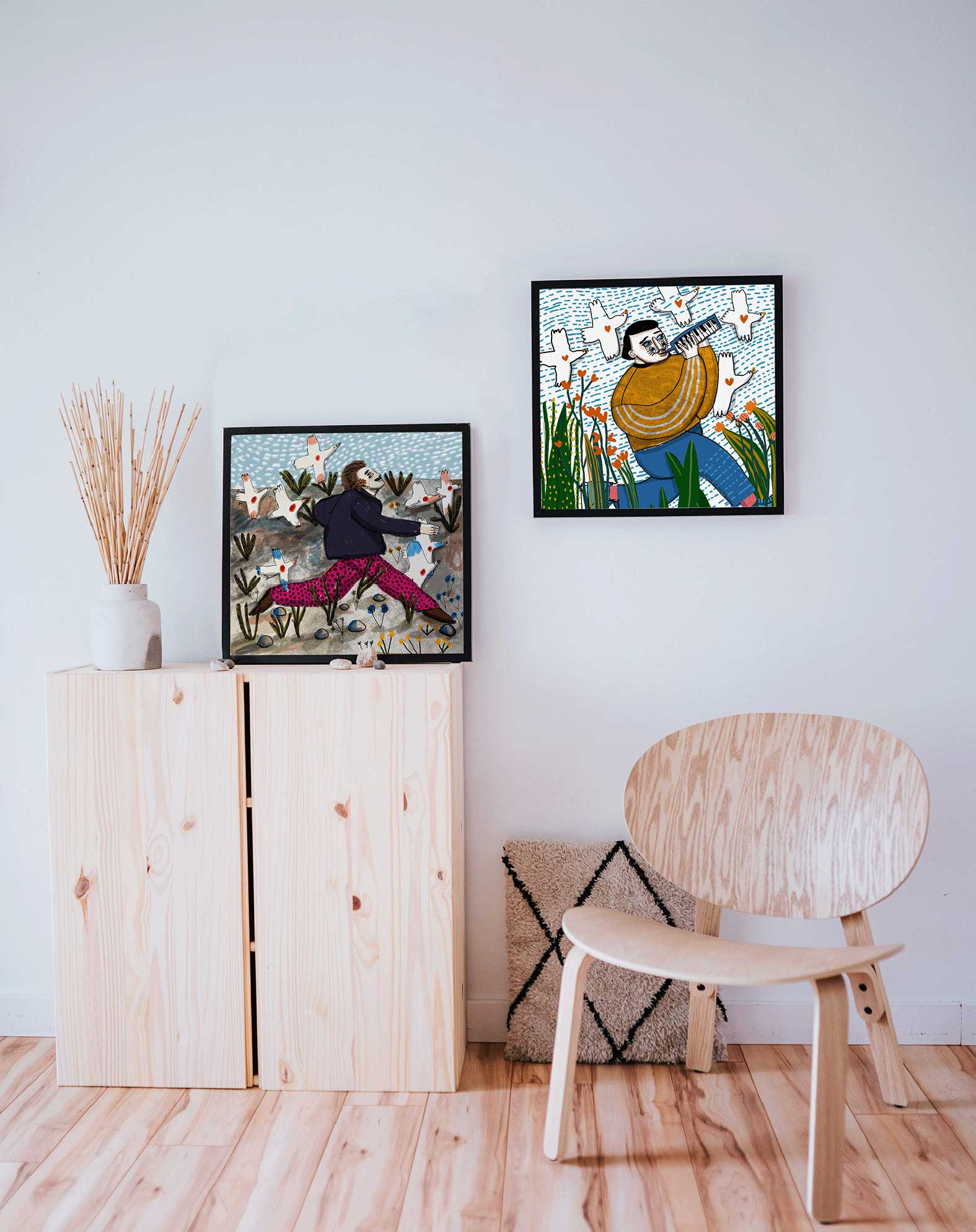 I'm running to spring, leaving everything behind