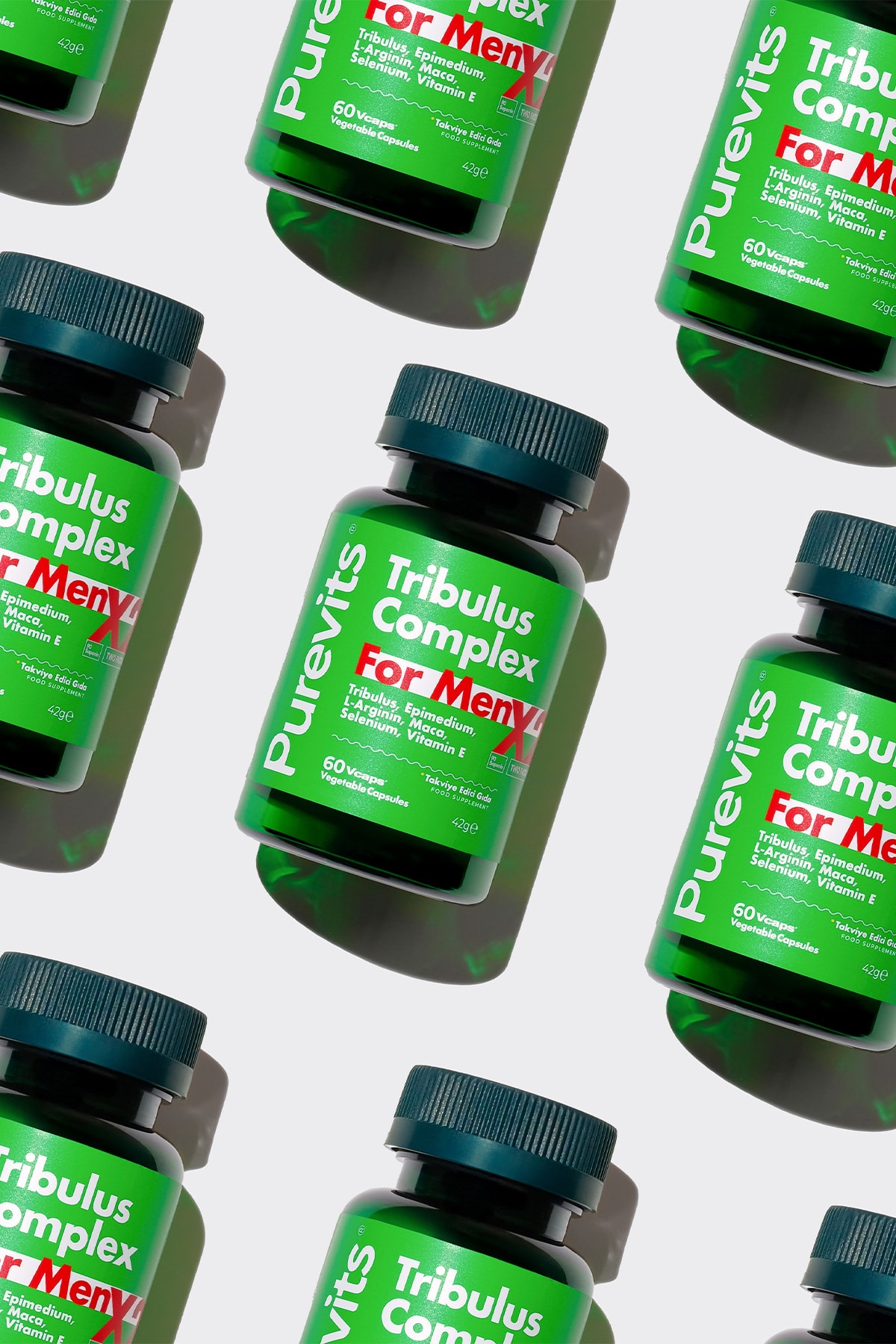Tribulus Formen Complex Two Factor 60 Adet Vegan Kapsül