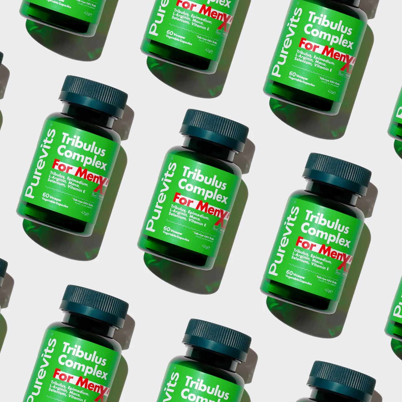 Tribulus Formen Complex Two Factor 60 Adet Vegan Kapsül