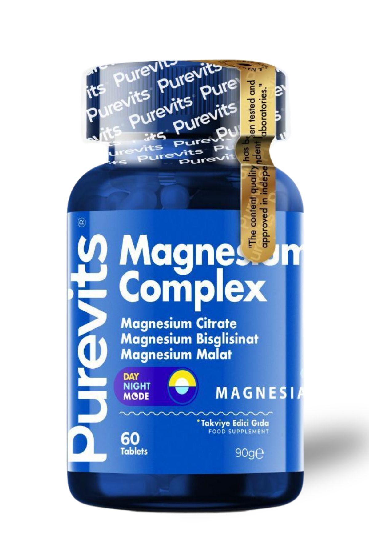 Magnezyum Complex - Sitrat - Bisglisinat – Malat 200 mg – 60 Tablet