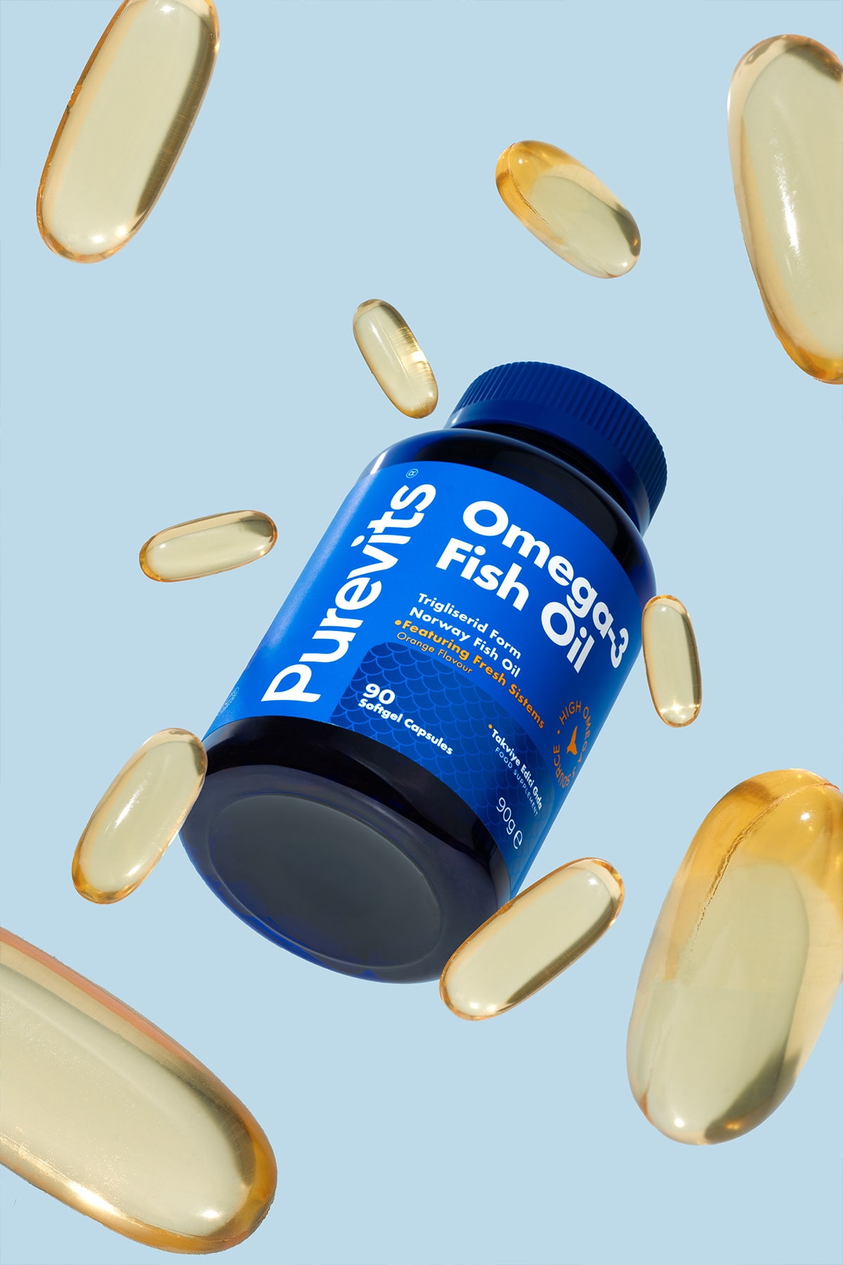 Advanced Omega-3 Yüksek Oran Epa Dha 1000 Mg - Balık Yağı - 90 Adet Soft Jel