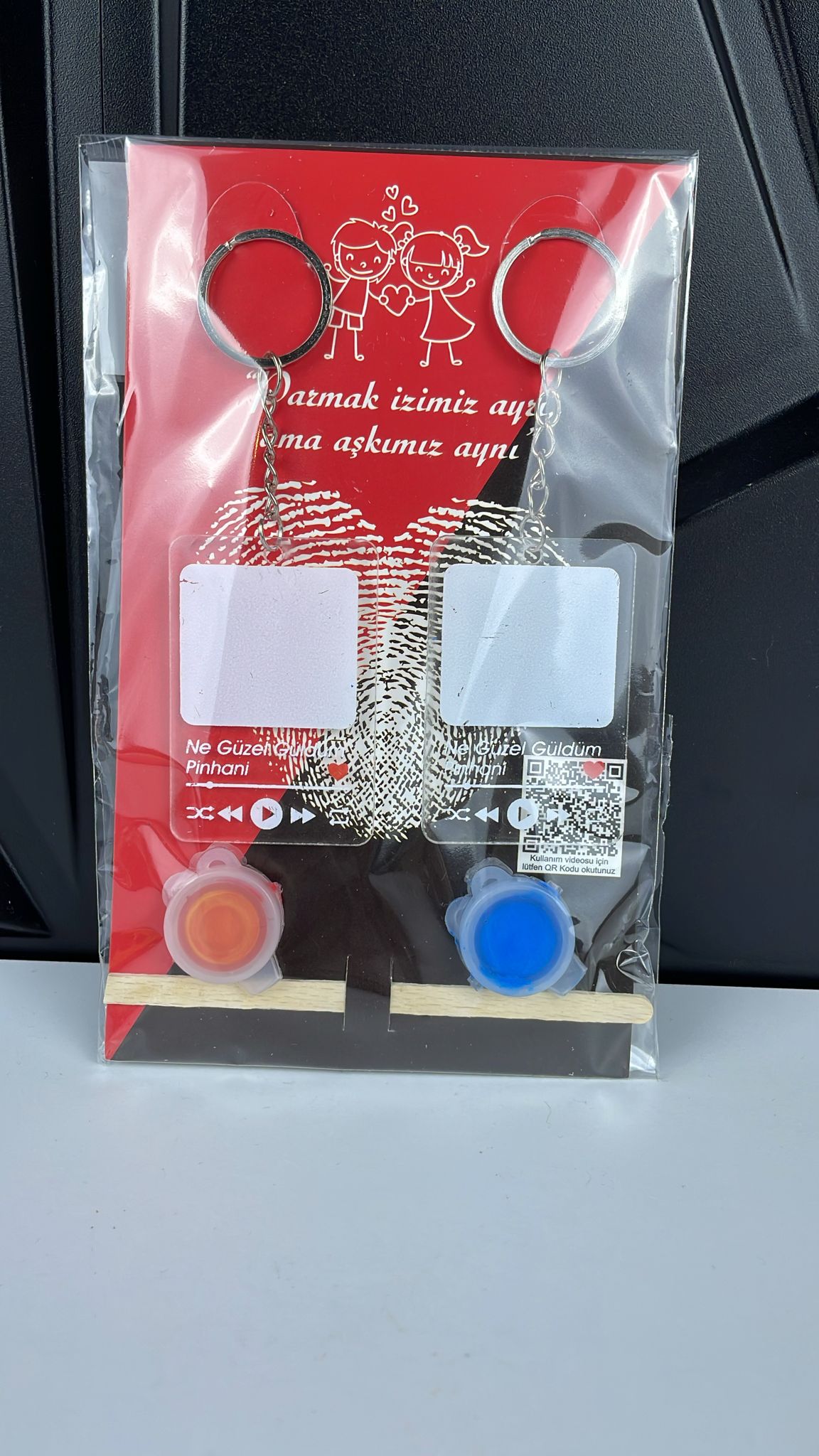 Parmak İzi Anahtarlık