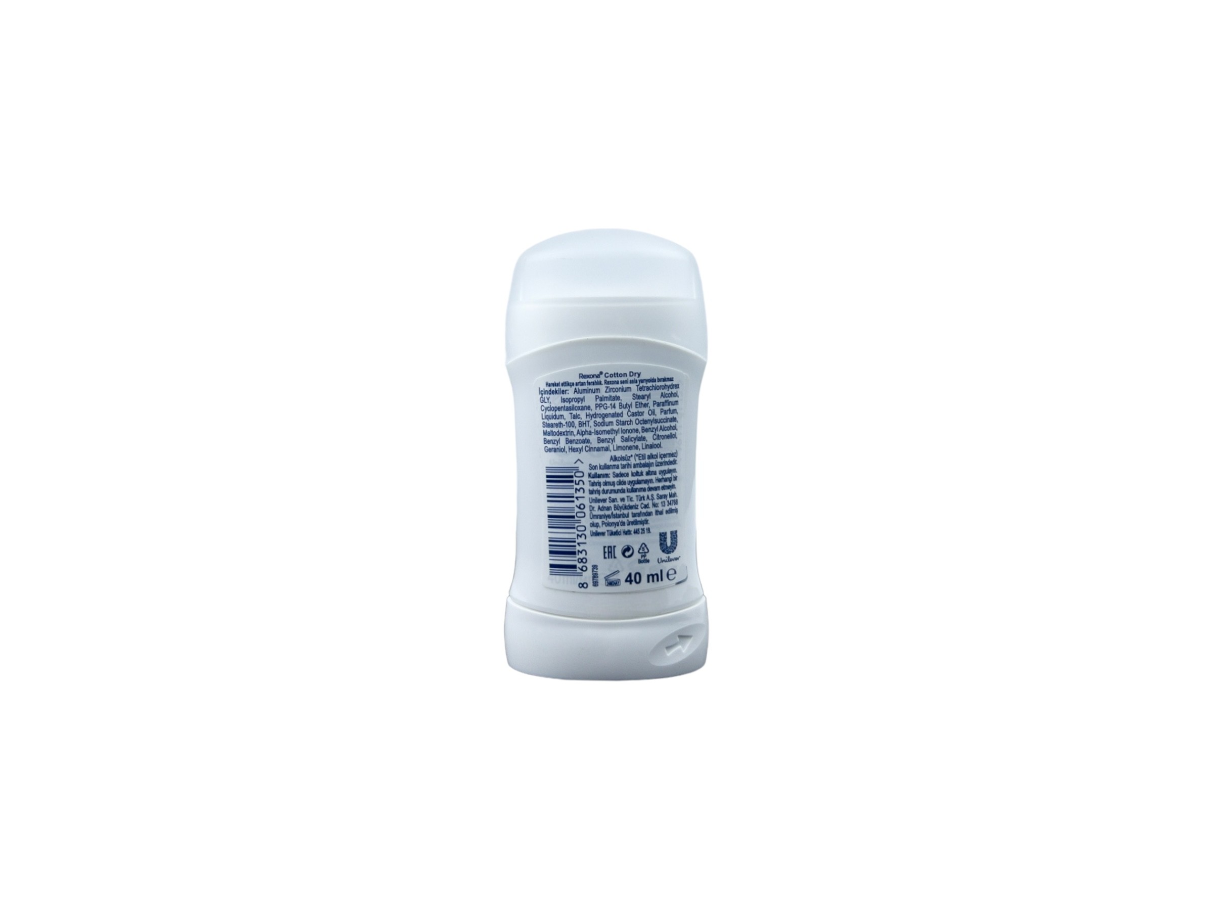 Rexona Cotton Dry Kadın Stick Deodorant 40 ml 