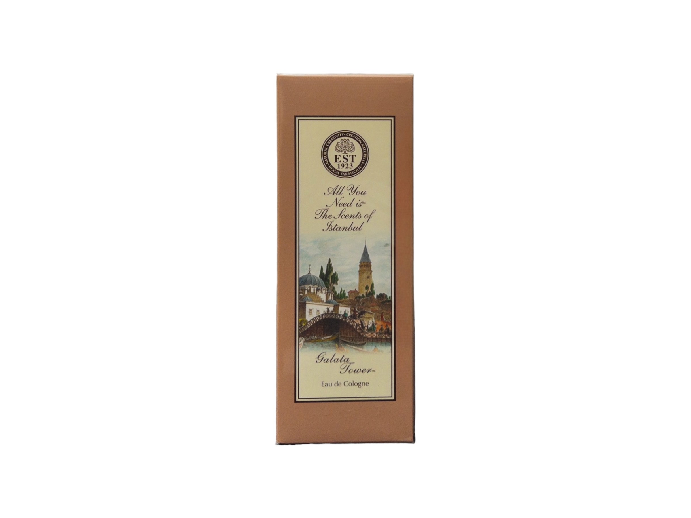 EST 1923 İstanbul Galata Tower Cam Şişe Eau De Cologne 150ml