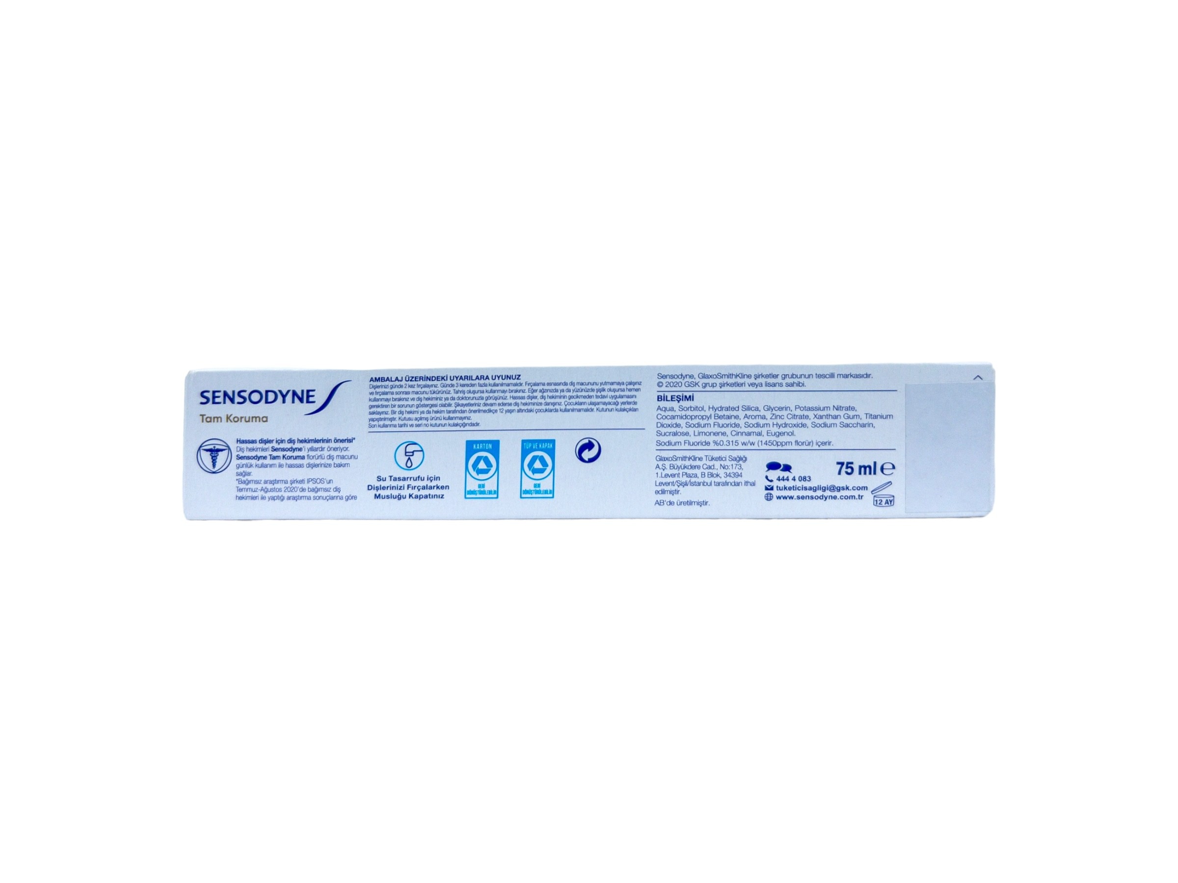 Sensodyne Tam Koruma Diş Macunu 75 ml