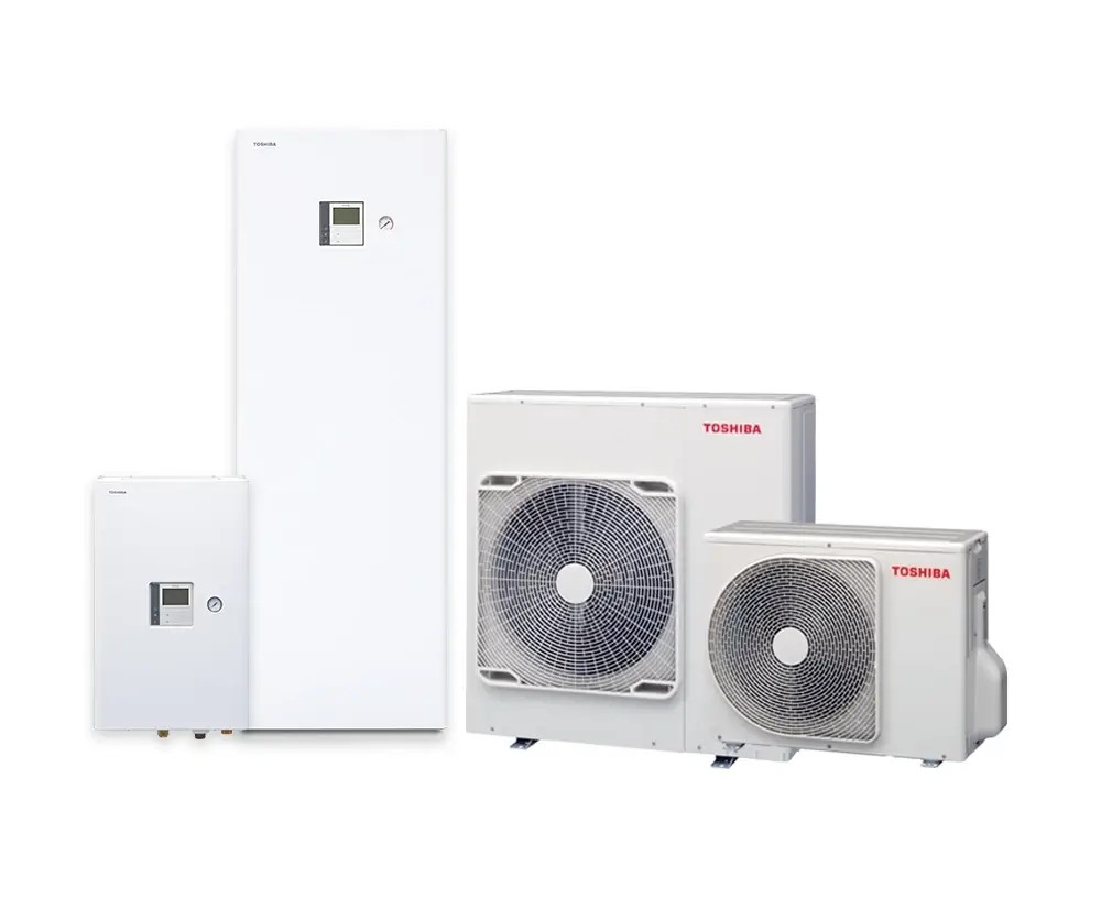 Toshiba Estia İnverter Isı Pompası 8 kW+9 kW