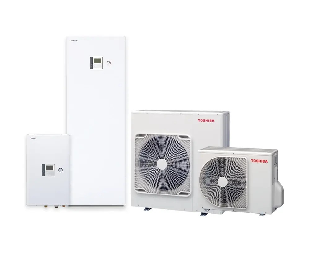 Toshiba Estia İnverter Isı Pompası 14 kW+6 kW