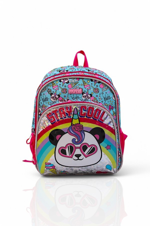 PANDA NO:4 ÜÇ GÖZLÜ SIRT ÇANTASI