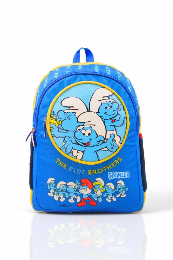 FUN SMURF ÜÇ GÖZLÜ SIRT ÇANTASI