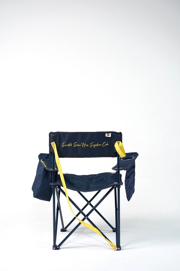 Fenerbahçe Slogan 150 Kg Kamp Sandalyesi(Soğutuculu)