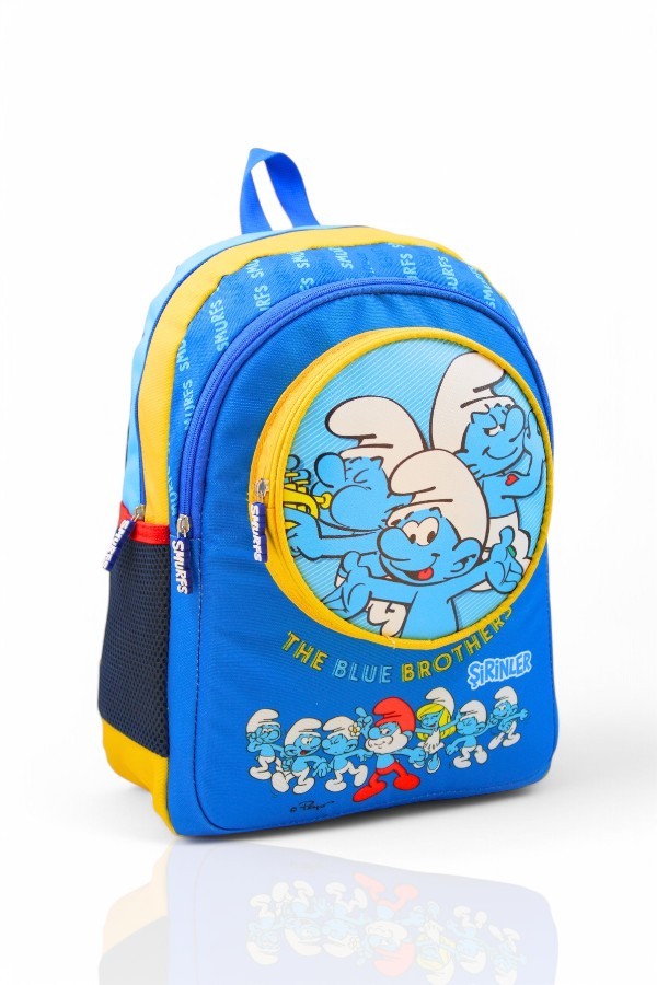 FUN SMURF ÜÇ GÖZLÜ SIRT ÇANTASI