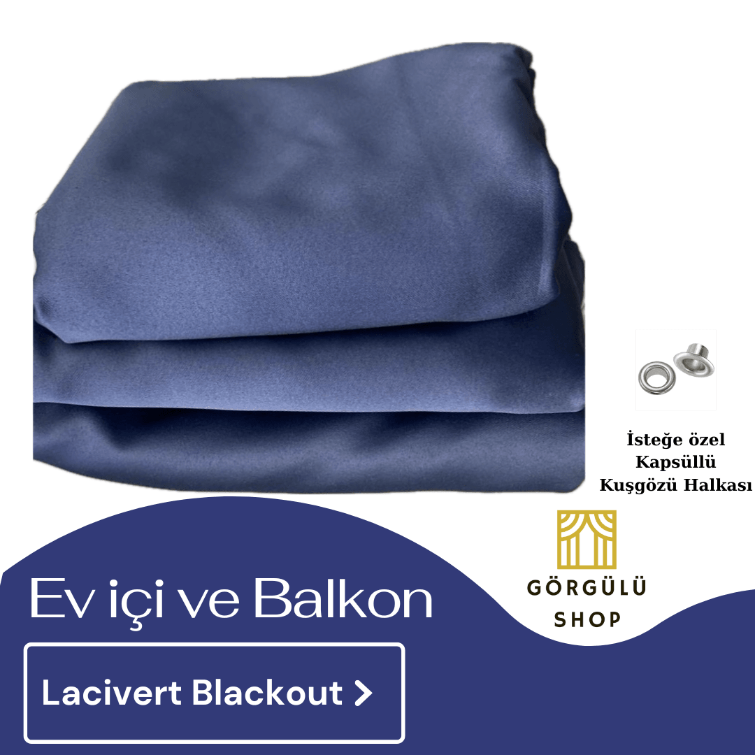 Çıtçıtlı Blackout Perde