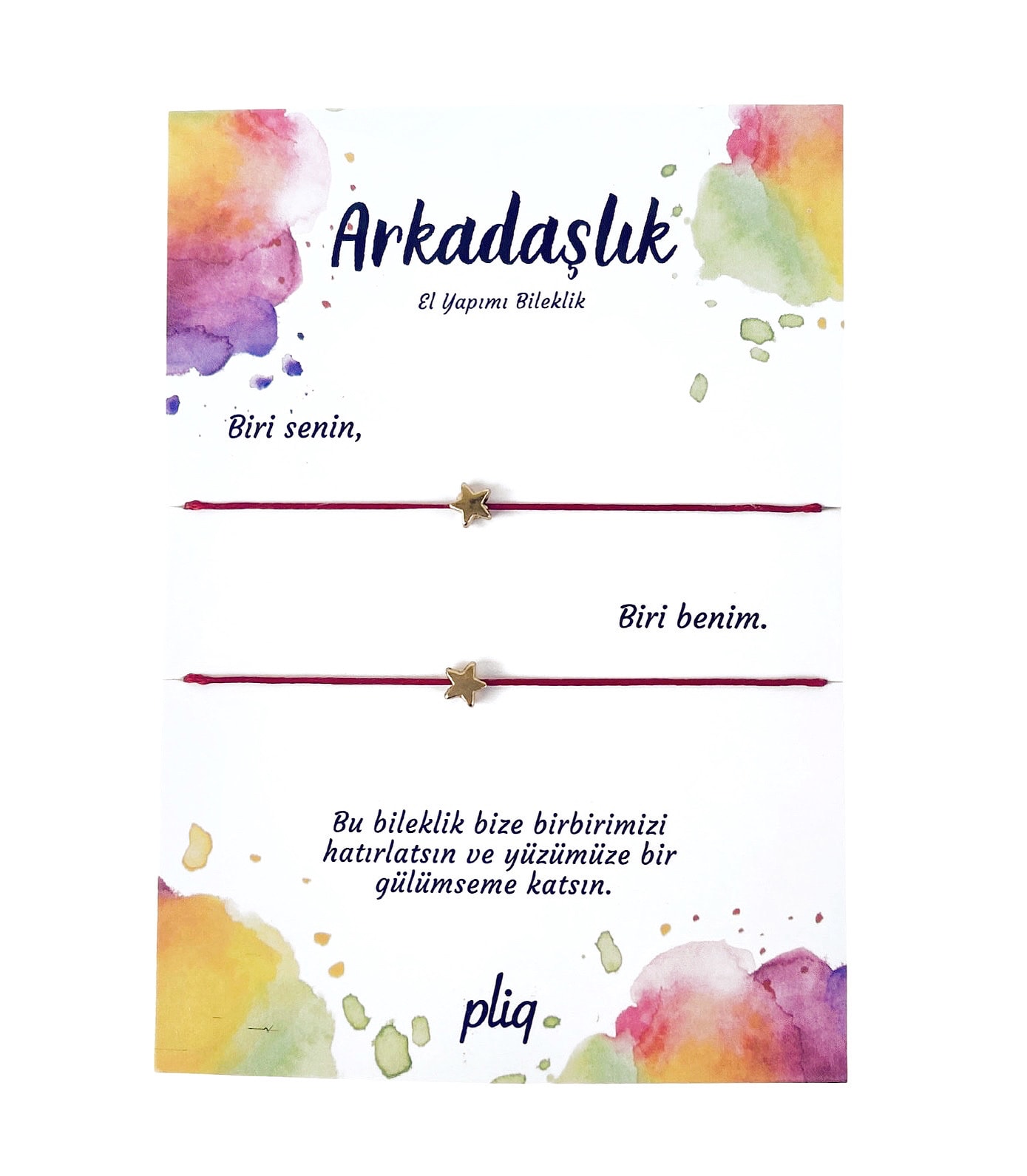 "Arkadaşlık" Bileklik