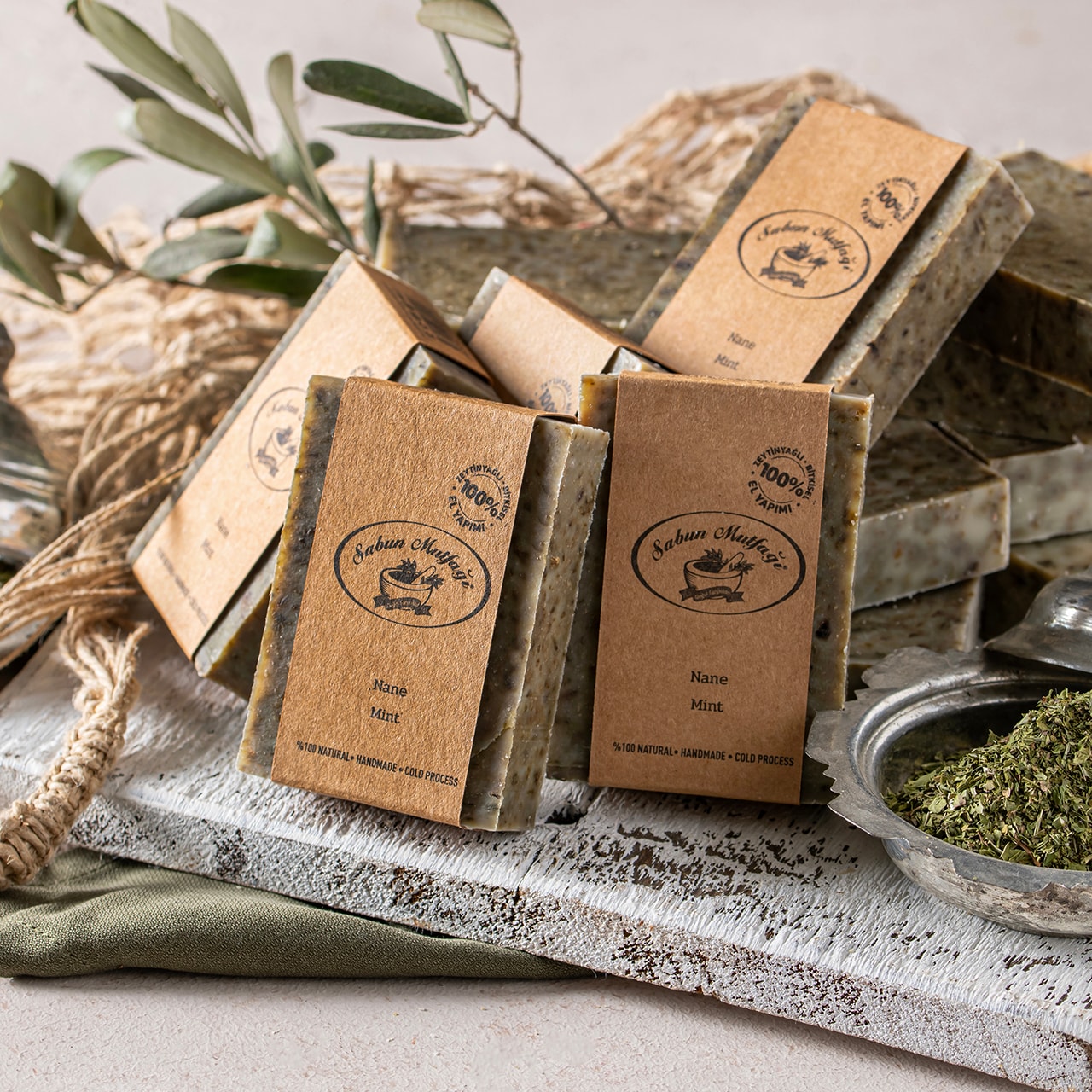 "Nane" Doğal Sabun / "Mint" Natural Soap