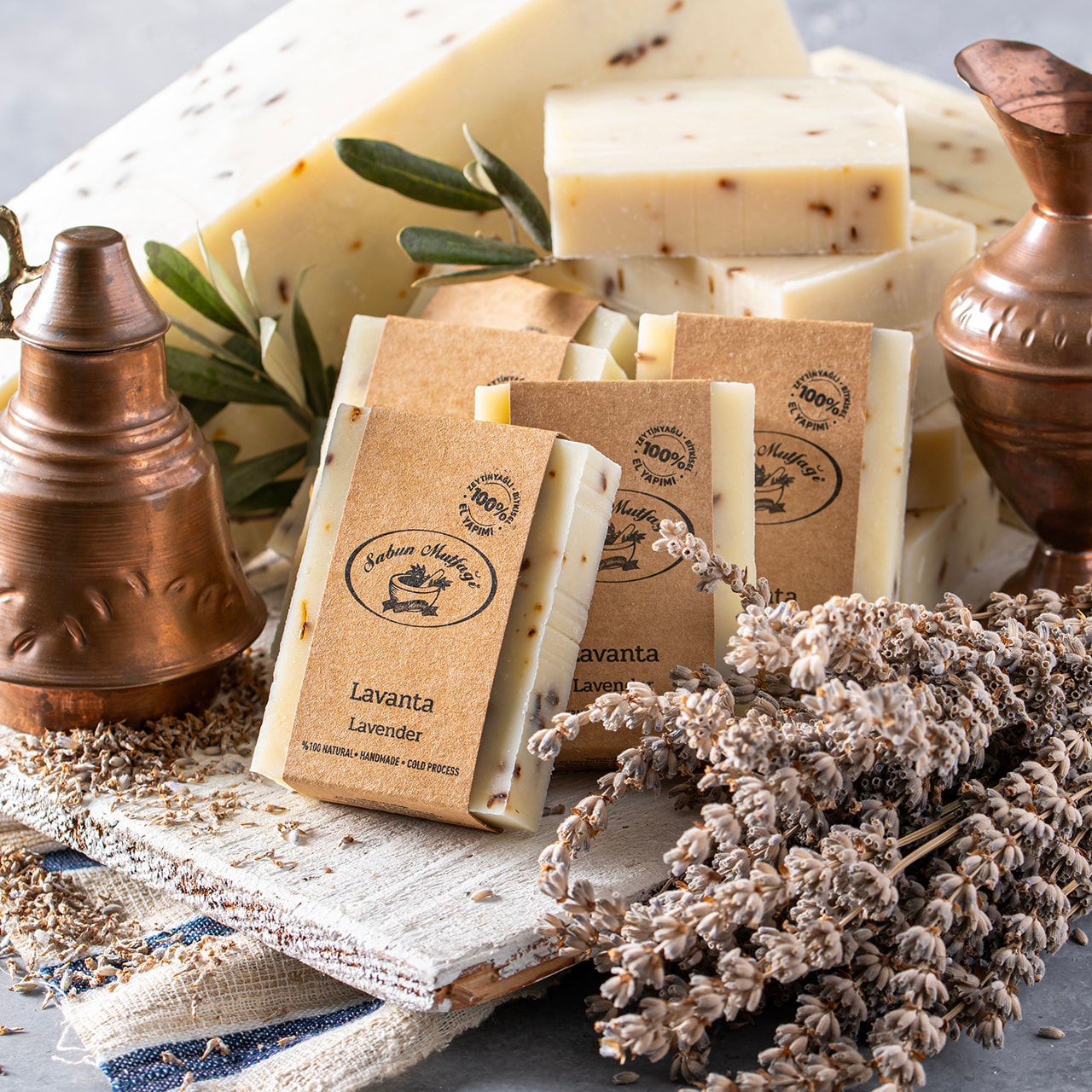 "Lavanta" Doğal Sabun / "Lavender" Natural Soap