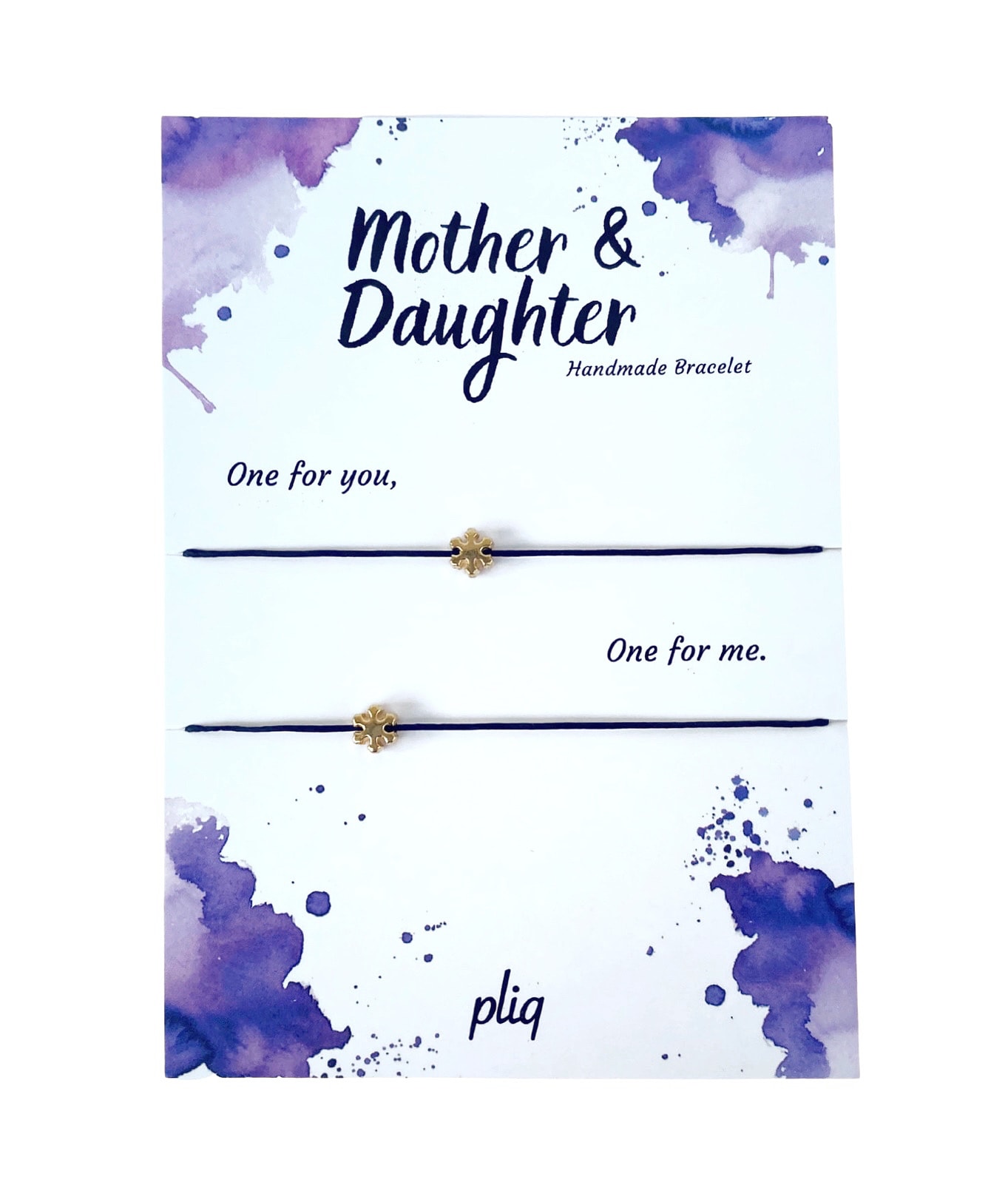 Mother & Daughter" Bileklik