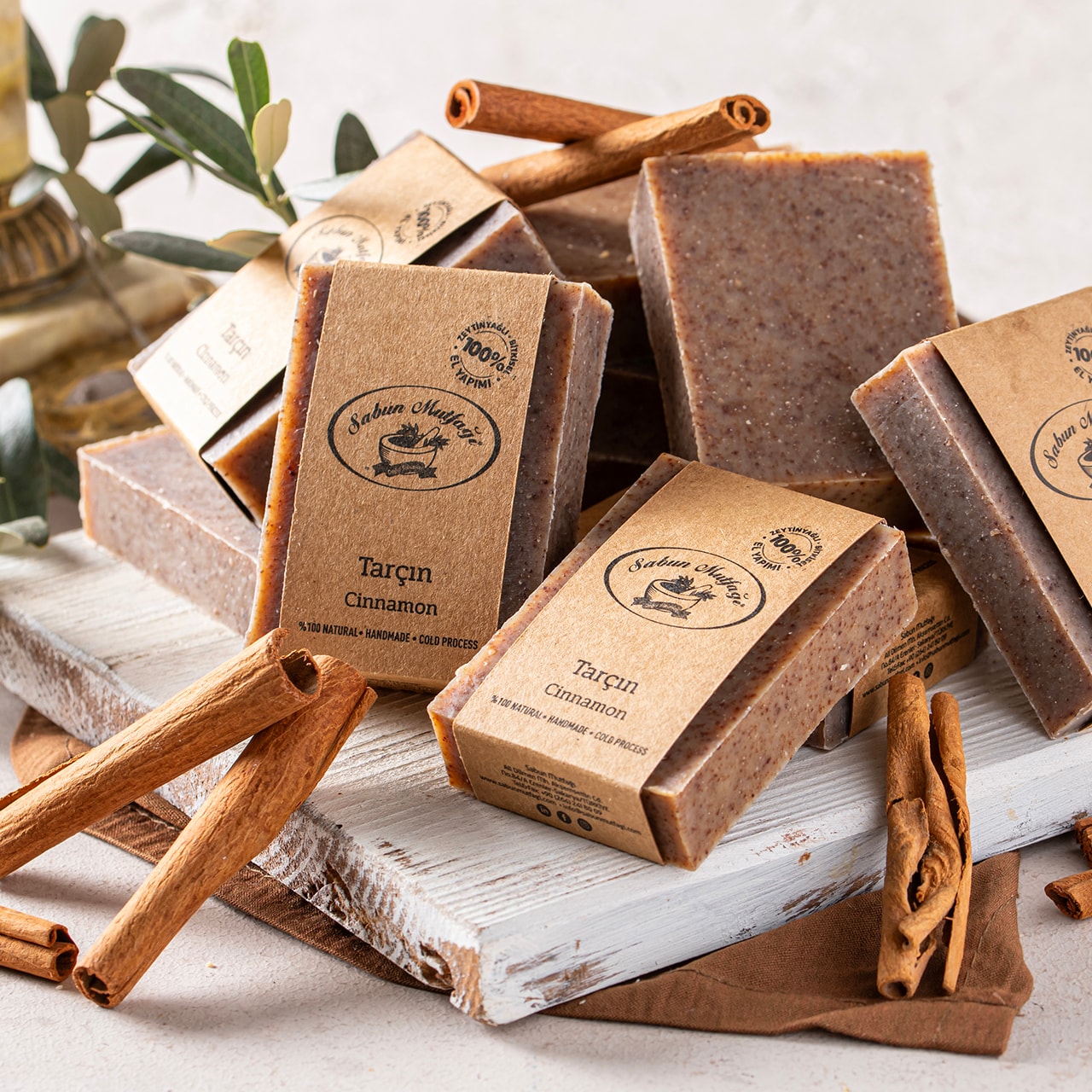 "Tarçın" Doğal Sabun / "Cinnamon" Natural Soap 