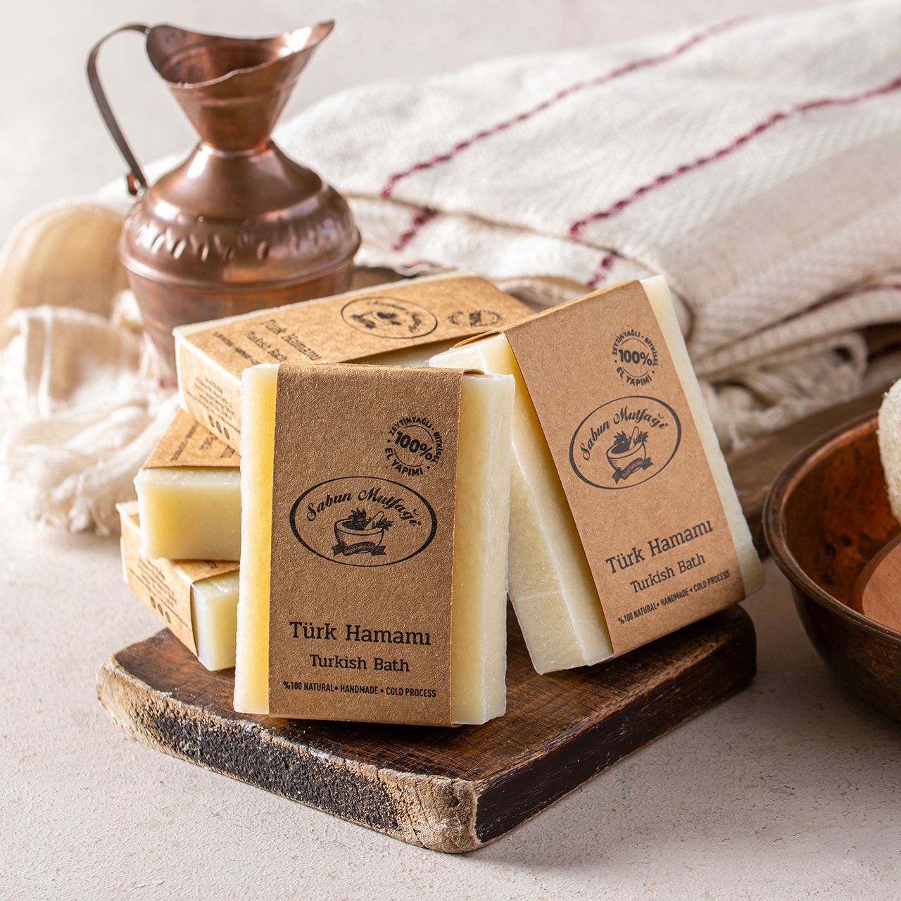 "Türk Hamamı" Doğal Sabun / "Turkish Bath" Natural Soap