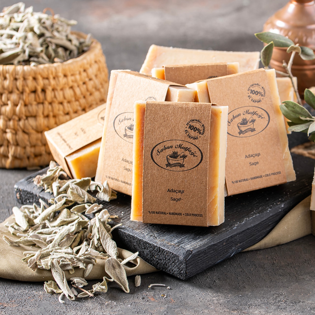 "Adaçayı" Doğal Sabun / "Sage" Natural Soap
