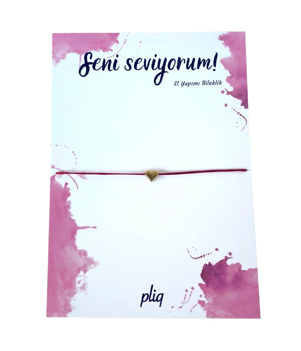 "Seni Seviyorum" Bileklik