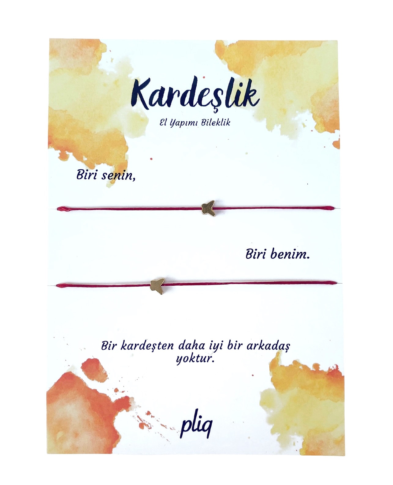 "Kardeşlik" Bileklik