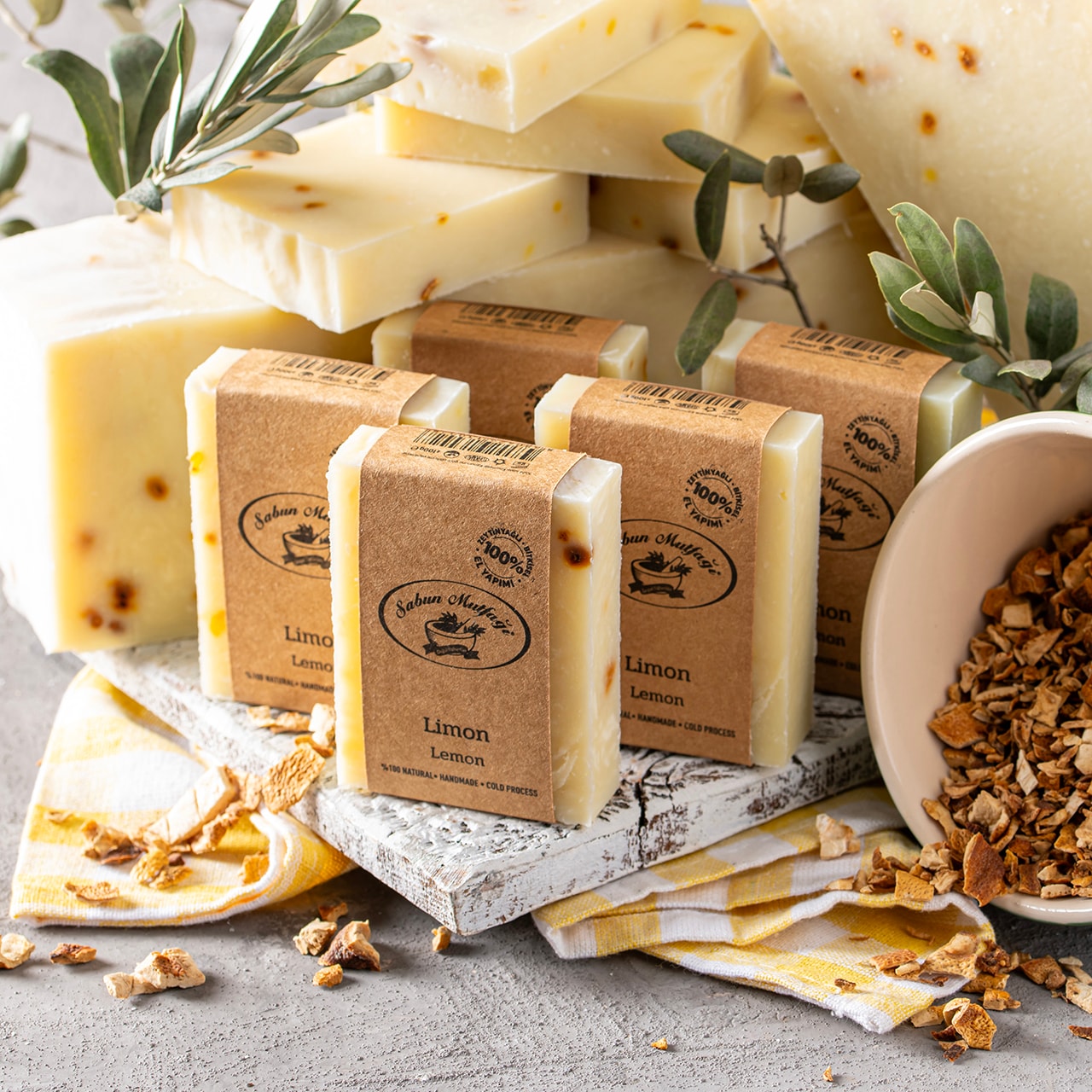 "Limon" Doğal Sabun / "Lemon" Natural Soap