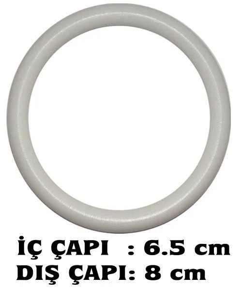 BAŞLAMA PLASTİK HALKASI NO:6 (100 ADET)