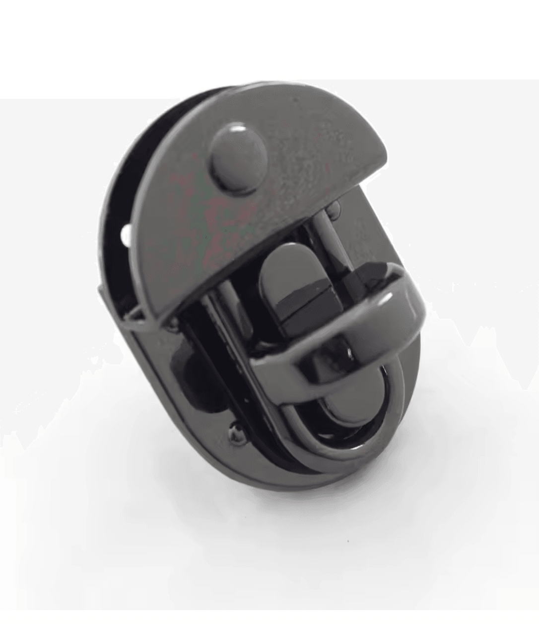 Oval Metal Çanta Kilidi 5 Adet (Gold, Gümüş ve Siyah)