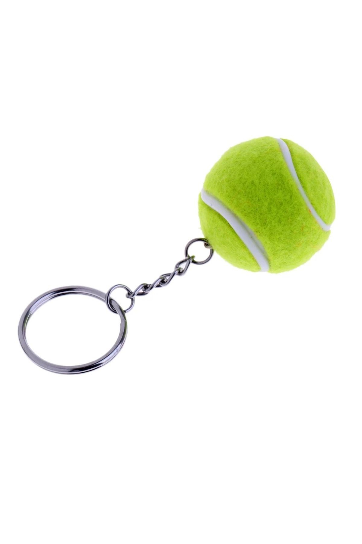 Mini Tenis Toplu Anahtarlık 3 adet, Anahtar, Çanta, Cep Telefonu Süsleme, Hatıra Hediye