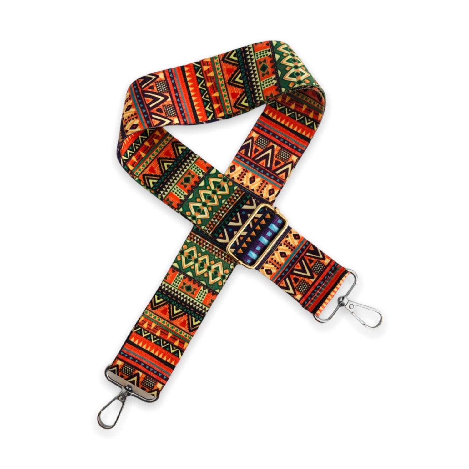  Üçgen Desenli 1.20cm Ayarlanabilir Çanta Sapı