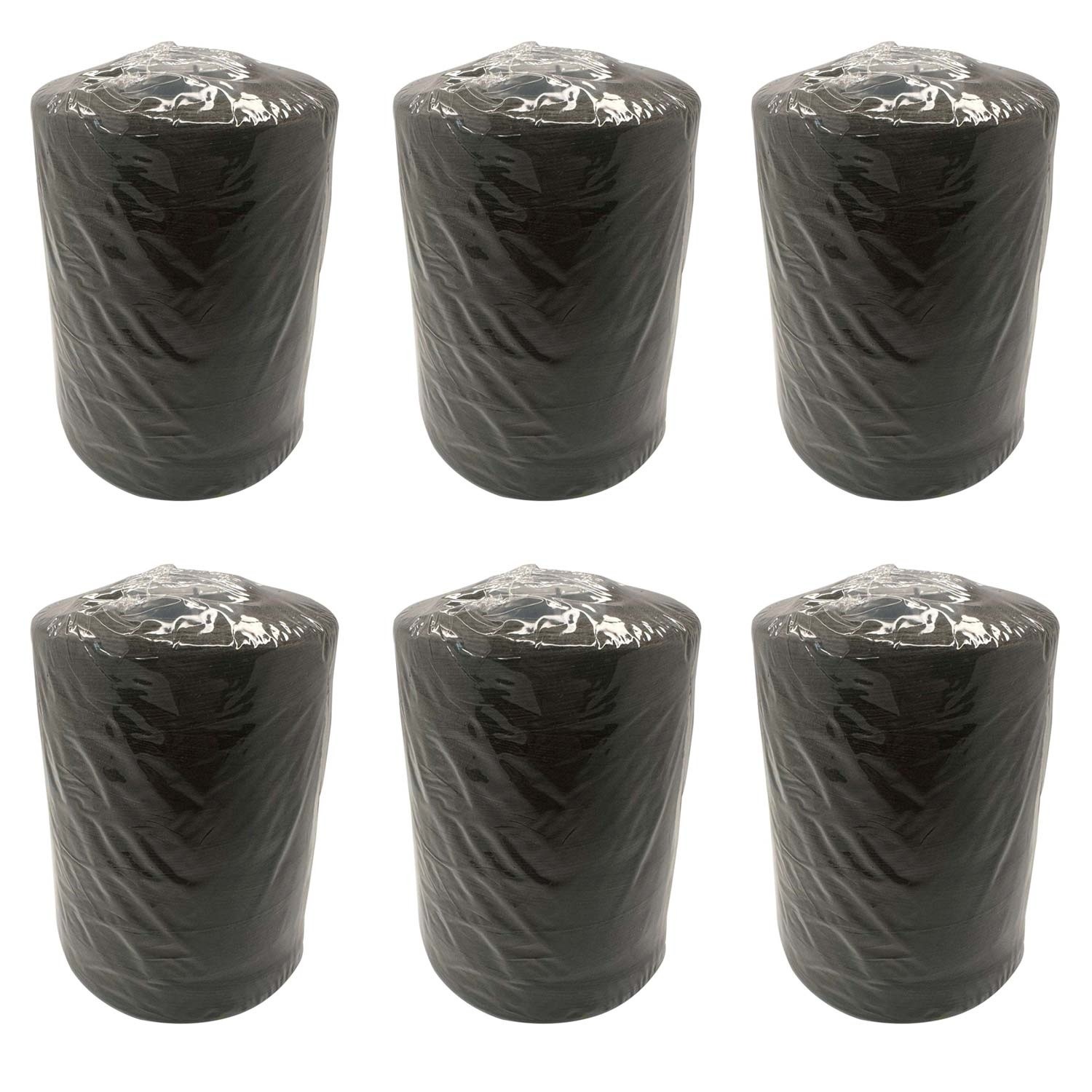 50 No 5000 Metre Polyester Dikiş İpliği Kahverengi - (6 Adet)