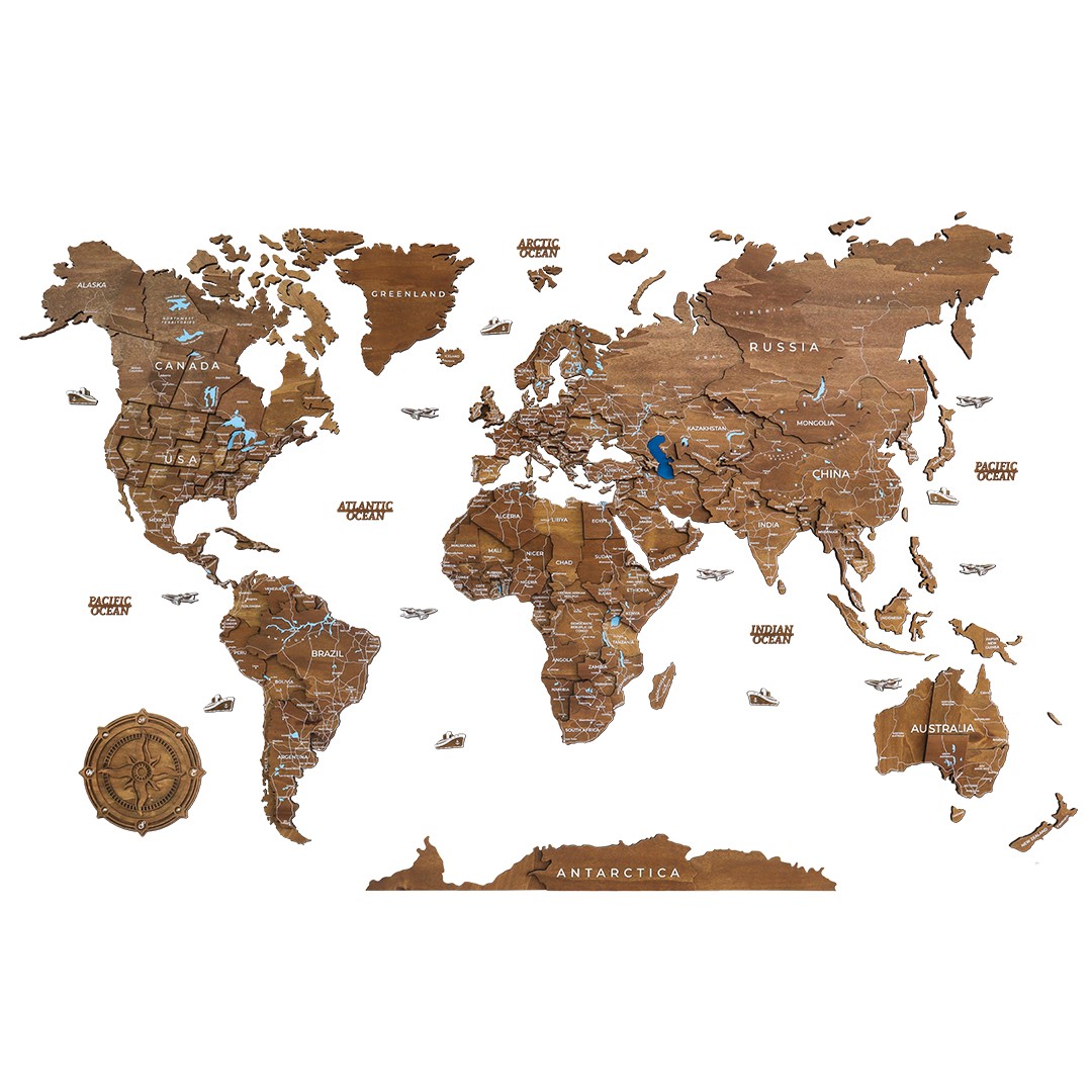 Cordoba Detaylı Dünya Haritası